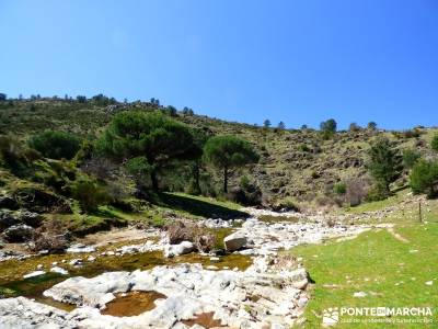 Valle de la Pizarra y los Brajales - Cebreros; rutas por la sierra de madrid circo de gredos la pane